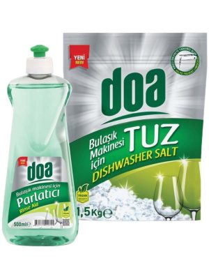 Doa Bulaşık Makinesi Parlatıcı 500 ml & Tuz 1,5 Kg