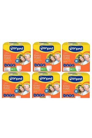 Canped Hasta Bezi Orta Boy ( M ) 9 Lu Emici Külot x 6 Paket