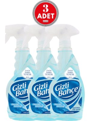Eyüp Sabri Tuncer Gizli Bahçe Yeni Nesil Oda Spreyi Okyanus Ferahlığı 500 ml x 3 Adet