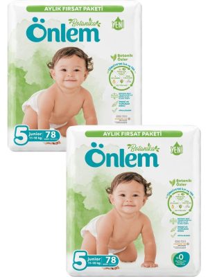 Önlem Botanika Bebek Bezi 5 Beden Junior 11 - 18 Kg 156 Lı