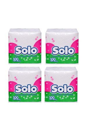Solo Peçete 100 'lü 30x30 Cm 4 Paket