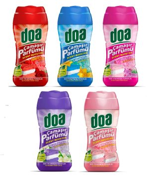 Doa Çamaşır Parfümü Pudra-Amber-Orkide-Lavanta-Lilyum&Lotus 5x210 Gr