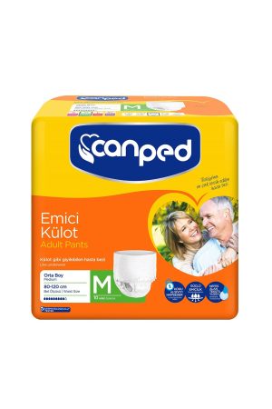 Canped Hasta Bezi Orta Boy ( M ) 9 Lu Emici Külot x 4 Paket