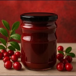 Katkısız Doğal Kızılcık(Kiren) Marmelatı 700 gr