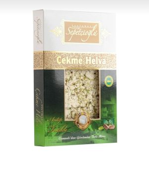 Sepetçioğlu Antep Fıstıklı Çekme Helva 550 Gr