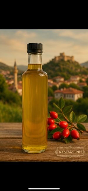 Doğal Katkısız Kuşburnu Sirkesi 500 Ml