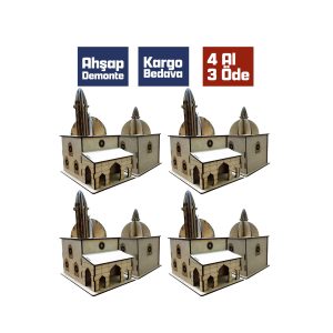 3 Adet Alana 1 Hediye - Demonte Camii Maketi