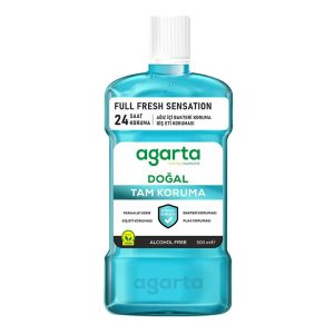 Agarta Ağız Bakım Suyu Tam Koruma Alkolsüz 500 Ml