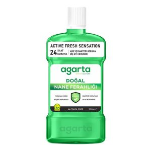 Agarta Ağız Bakım Suyu Ferah Nefes Alkolsüz 500 Ml