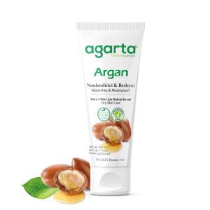 Agarta Doğal Yüz Ve El Besleyici Argan Yağlı Cilt Bakım Kremi 75 ml