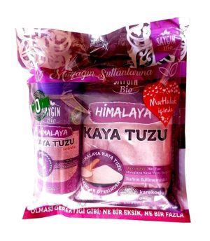 SAYGIN Himalaya Tuzu Tuzluklu İkili Set 500 Gr+250Gr