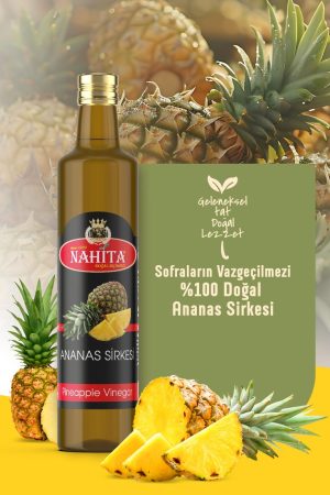 Nahita 500 ml Ananas Sirkesi – Tropikal ve Doğal Lezzet