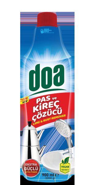 DOA PAS VE KİREÇ ÇÖZÜCÜ 900 ML