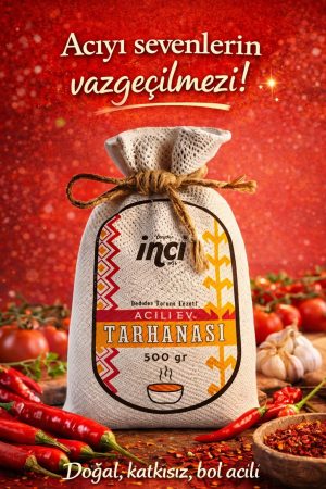 İnci Ev Yapımı Acı Toz Tarhana 500 GR