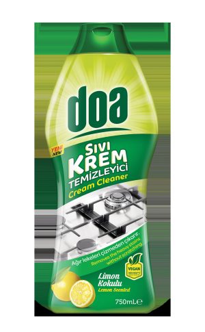 Doa Sıvı Krem Temizleyici Limon Kokulu 750 Ml Vegan x 2 Adet