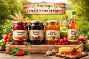 Amasya Yöresel Kahvaltı Paketi 4’lü Set