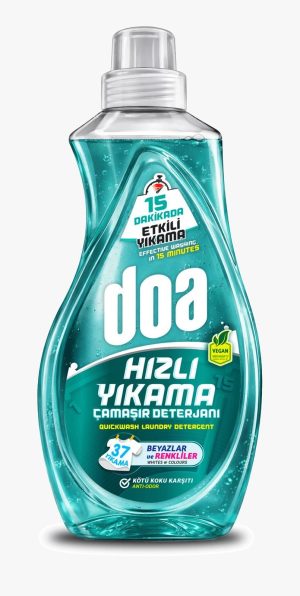 DOA SIVI ÇAMAŞIR DETERJANI HIZLI YIKAMA BEYAZ VE RENKLİLER 1480 ML