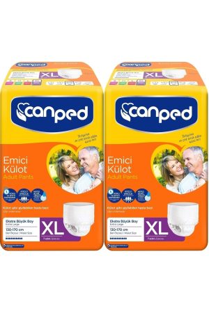 Canped Emici Külot Ekstra Large Hasta Bezi 7 Li x 2 Paket