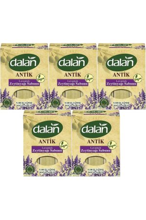Dalan Antik Zeytin Yağlı Lavanta Sabunu El Yapımı 900 Gr x 5 Adet