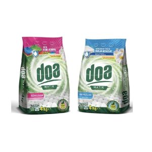 Doa Matik Toz Deterjan Beyazlar ve Renkliler 2 X 4 Kg