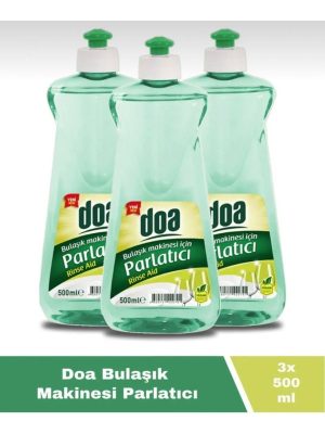 Doa Bulaşık Makinesi Parlatıcı 500 Ml Vegan x 3 Adet