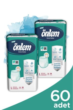 Önlem Emici Külot Large L 100 x 150 Cm 30 Lu x 2 Paket