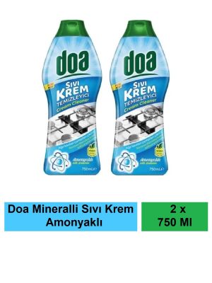 Doa Sıvı Krem Amonyaklı Temizleyici 750 Ml Vegan x 2 Adet