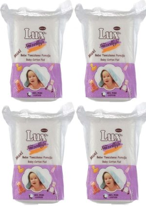 Lux Maxi Bebek Temizleme Pamuğu 60 Lı x 4 Adet