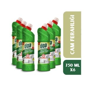 Doa Ultra Yoğun Kıvam Çamaşır Suyu Çam Ferahlığı 750 Ml x 6 Adet