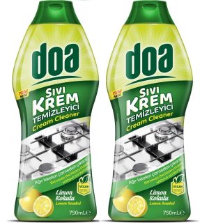 Doa Sıvı Krem Temizleyici Limon Kokulu 750 Ml Vegan x 2 Adet