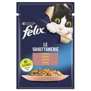 Jöle İçinde Somonlu Yetişkin Kedi Yaş Konserve Maması 85 Gr