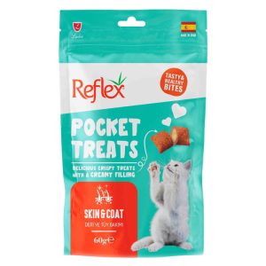 Pocket Treats Skin And Coat Kedi Ödülü 60 Gr