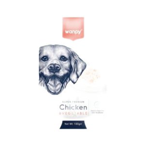 Pouch Tavuk Sebze Yaş Köpek Maması 100 Gr