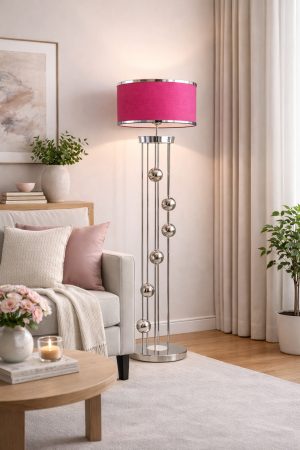 VENÜS ARCTURUS KROM SİLİNDİR LAMBADER HASIR PEMBE BAŞLIK