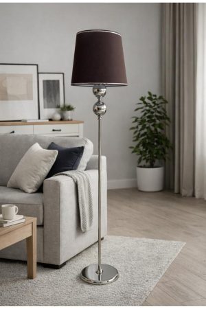VEGA İKİ TOP KROM LAMBADER KAHVERENGİ BAŞLIK