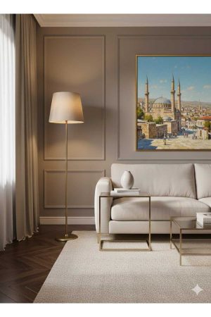 VENÜS ACRUX ESKİTME KONİK LAMBADER HASIR KAHVERENGİ BAŞLIK