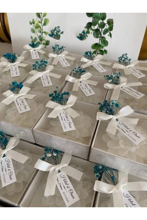 Kutulu Mum Nikah, Söz, Nişan Hediyelik - 50 Adet