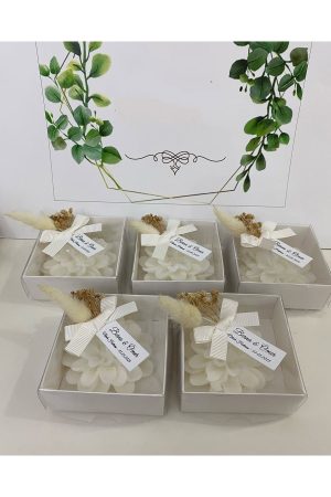 Kutulu Mum Nikah, Söz, Nişan Hediyelik - 25 Adet