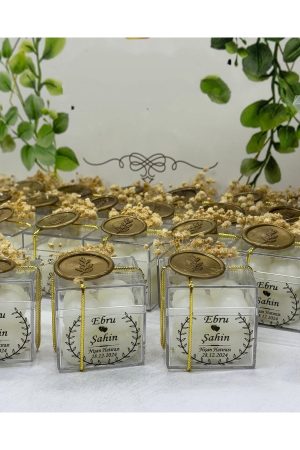 Bubble Mum Kutulu Nikah, Söz, Nişan Hediyelik - 25 Adet