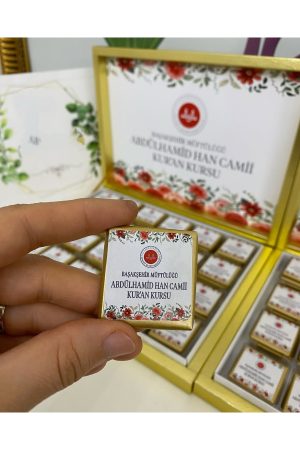 Karton Kutulu Baskılı Madlen Çikolata 75 Adet