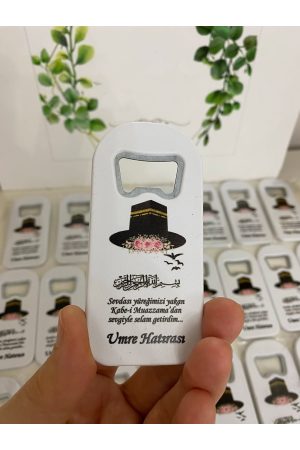 Açacak Magnet Umre Hac Hatırası Hediyelik - 50 Adet