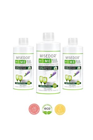 3 lü Set Doğal Elde Bulaşık Yıkama Deterjanı 500 ml