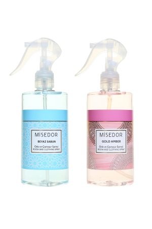 2 Li Set Beyaz Sabun Ve Gold Amber Oda Kokusu 330 Ml