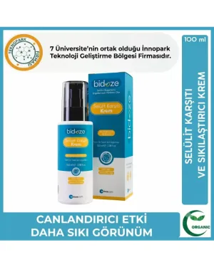 Bidoze Selülit Karşıtı ve Sıkılaştırıcı Vücut Kremi 100 Ml.