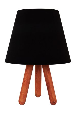 Tripod Abajur Masa Lambası Siyah