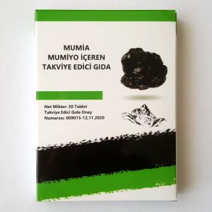 GİMDES Sertifikalı Doğal Mumiyo Takviye Edici Gıda-30 Tablet-Göz&Bağışıklık Destekleyici