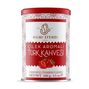 Hilmi Efendi Çilek- Aromalı Türk Kahvesi 100 Gr.