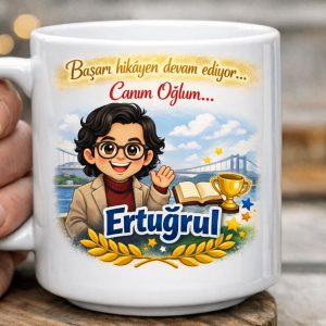 Karne Hediyesi - İsme Özel Kupa Bardak