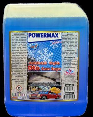 Powermax (Antifirizli) Oto Cam Suyu 5kg