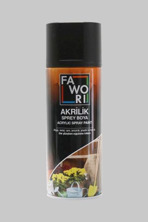 Fawori Sprey Boya 400 ml Siyah Mat